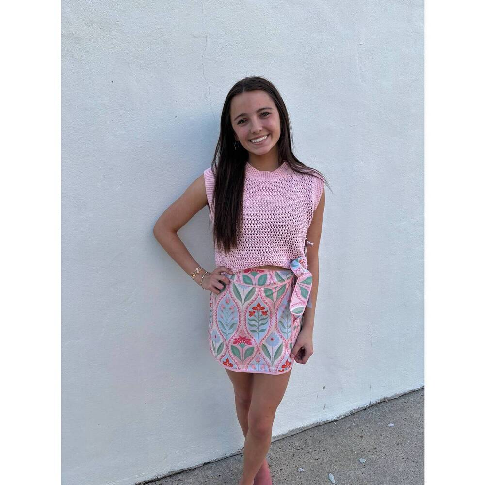 NEW SINCERELY OURS tilly skirt in petal trellis